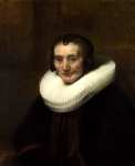 Rembrandt - Portrait of Margaretha de Geer, Wife of Jacob Trip (1)